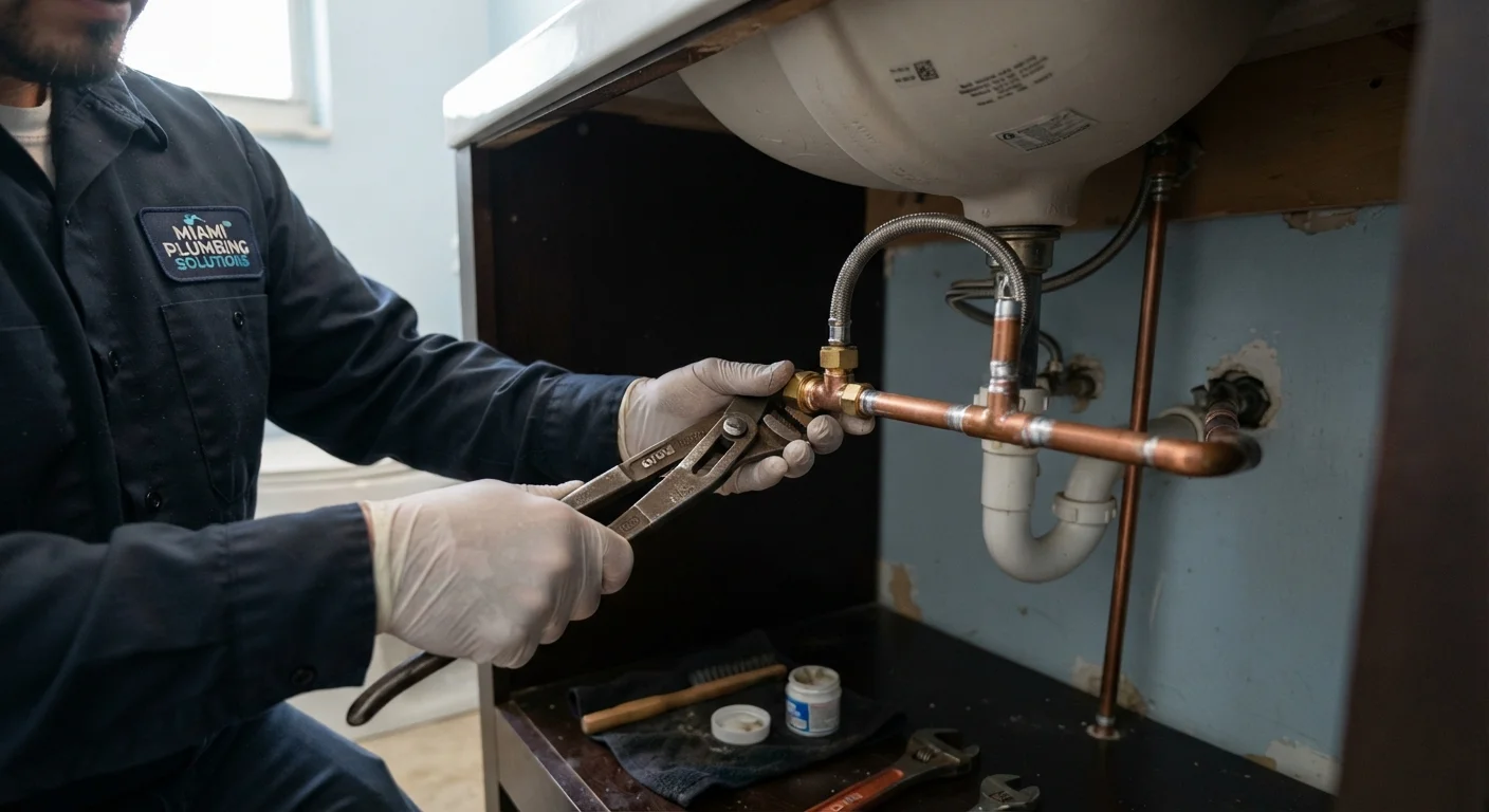Plumbing repair services in Miami